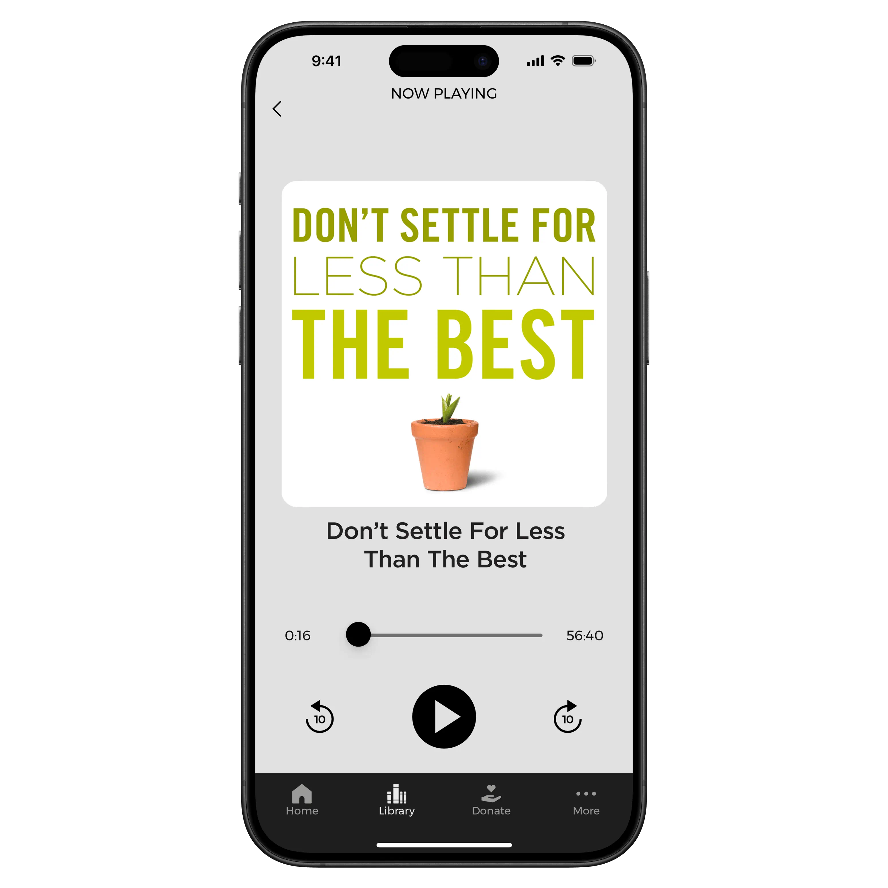Don't Settle for Less Than the Best - Digital Audio Teaching