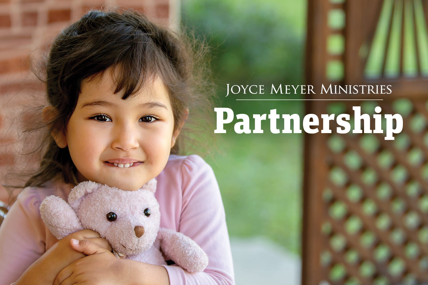 little girl smiling.