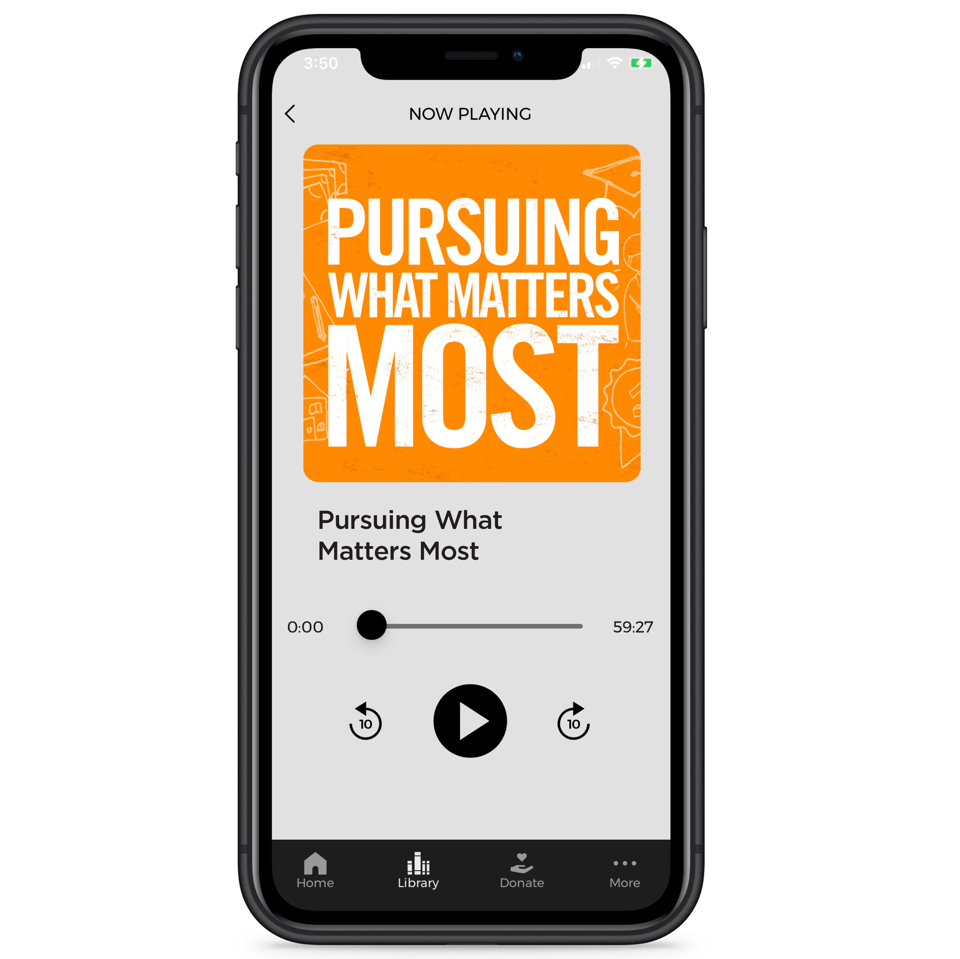 Pursuing What Matters Most - Digital Audio Teaching