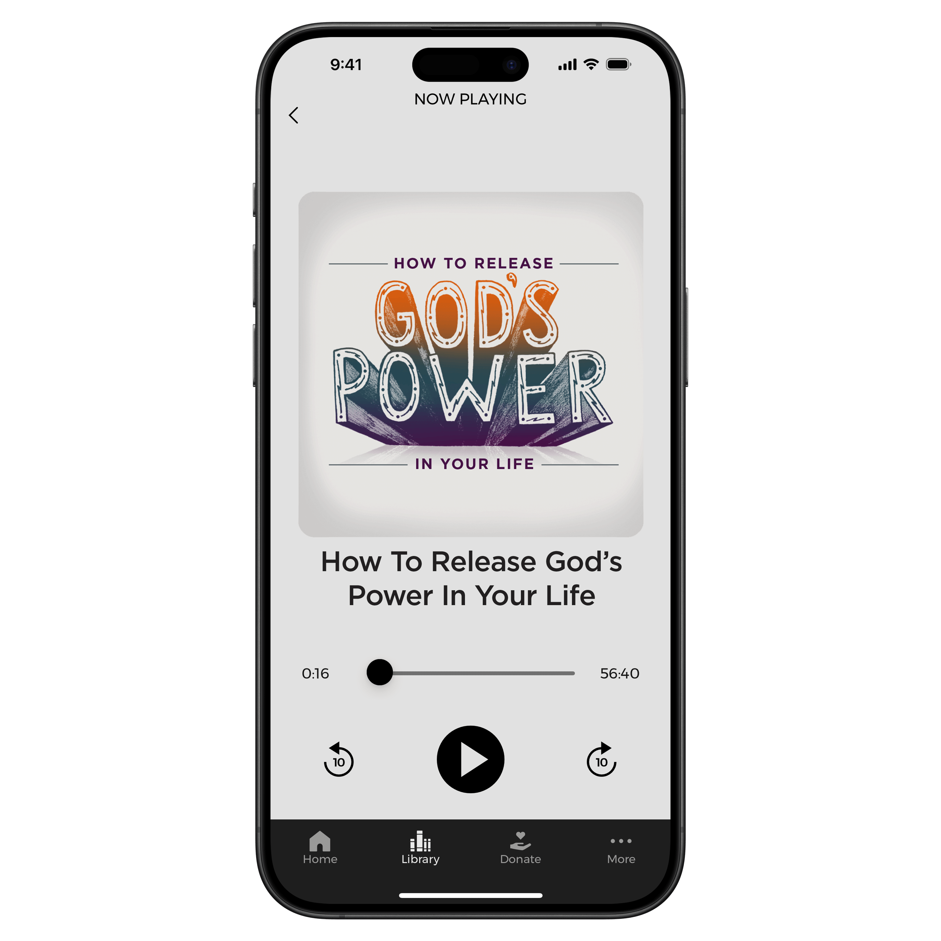 How to Release God's Power - Digital Audio Teaching