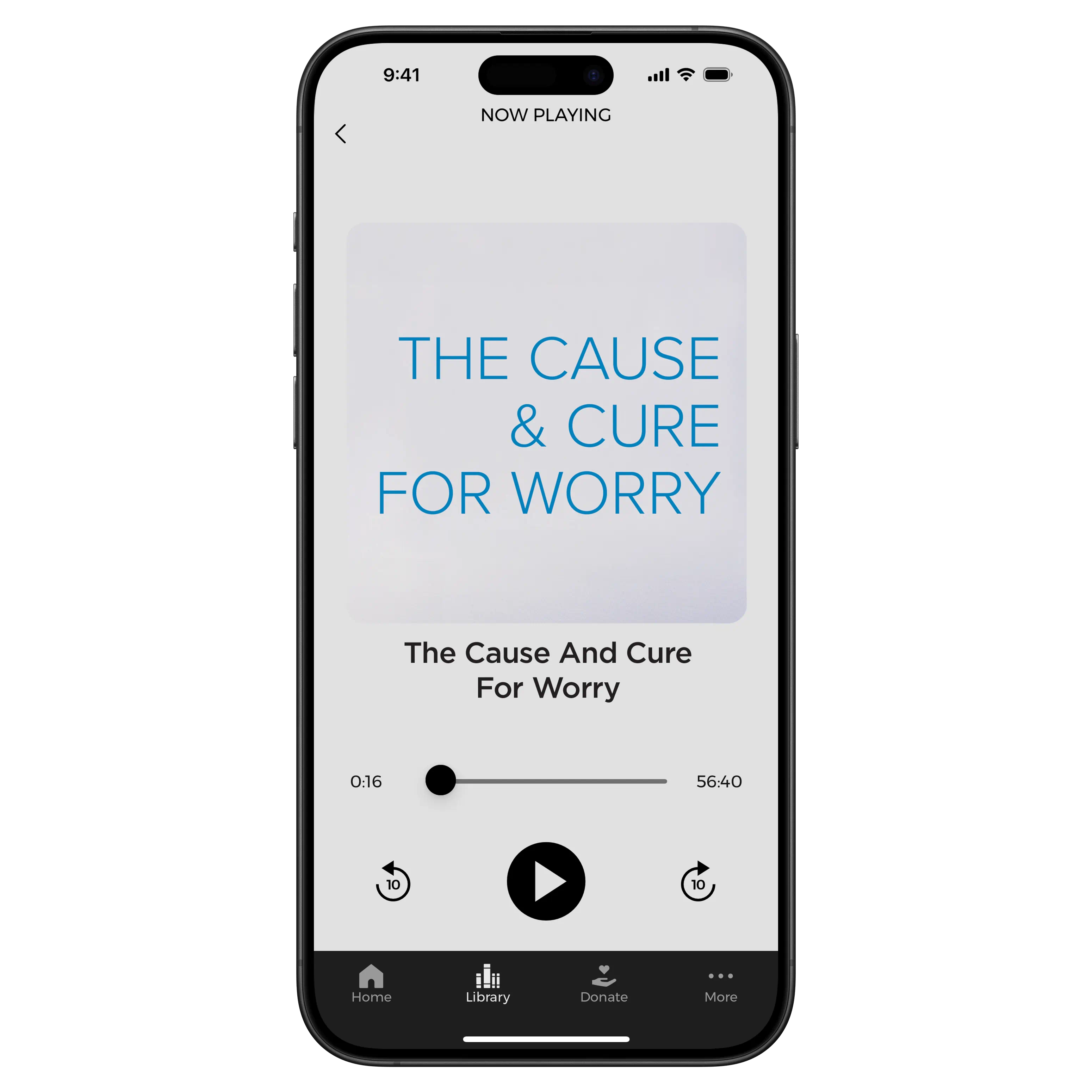 The Cause and Cure for Worry - Digital Audio Teaching
