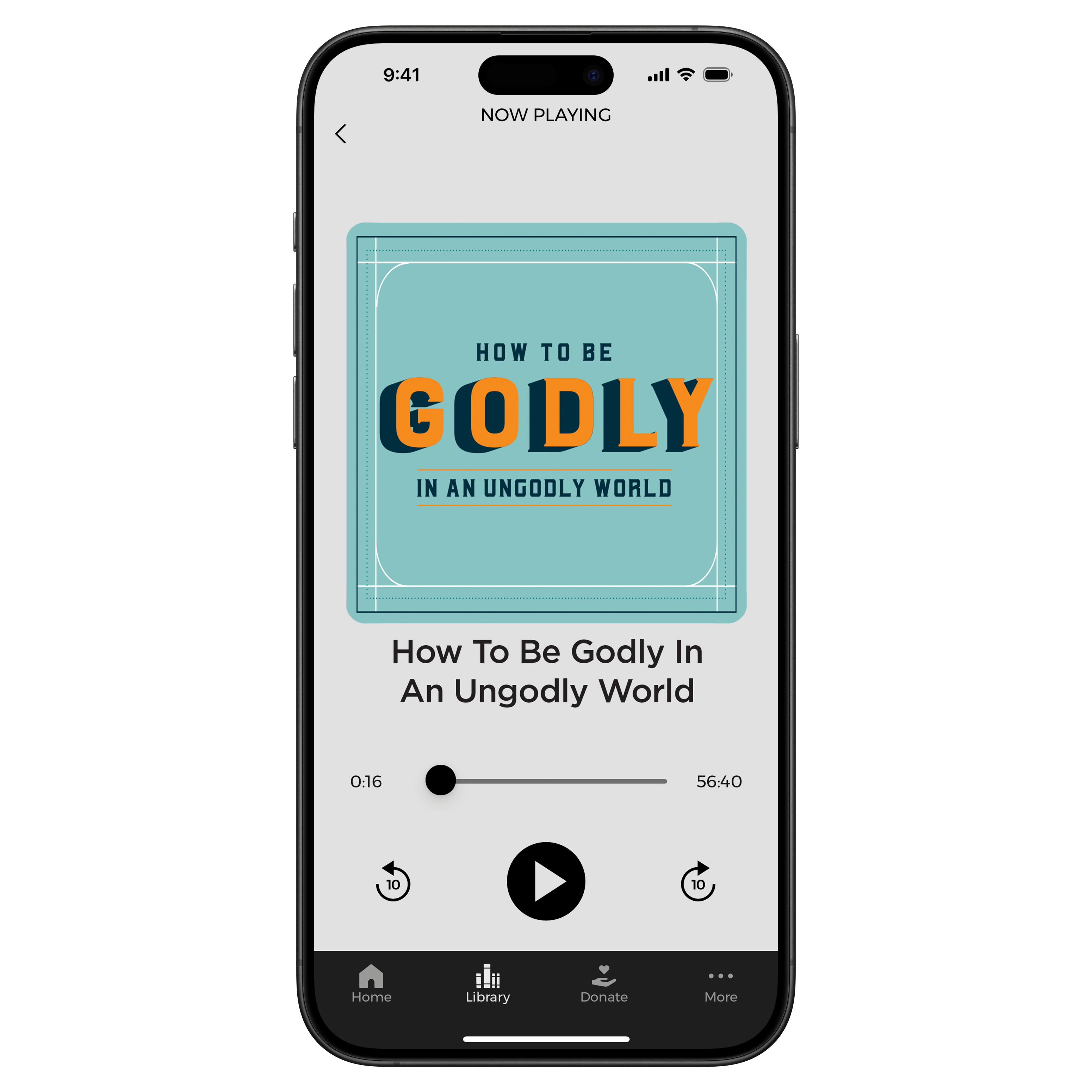 How to Be Godly in An Ungodly World - Digital Audio Teaching