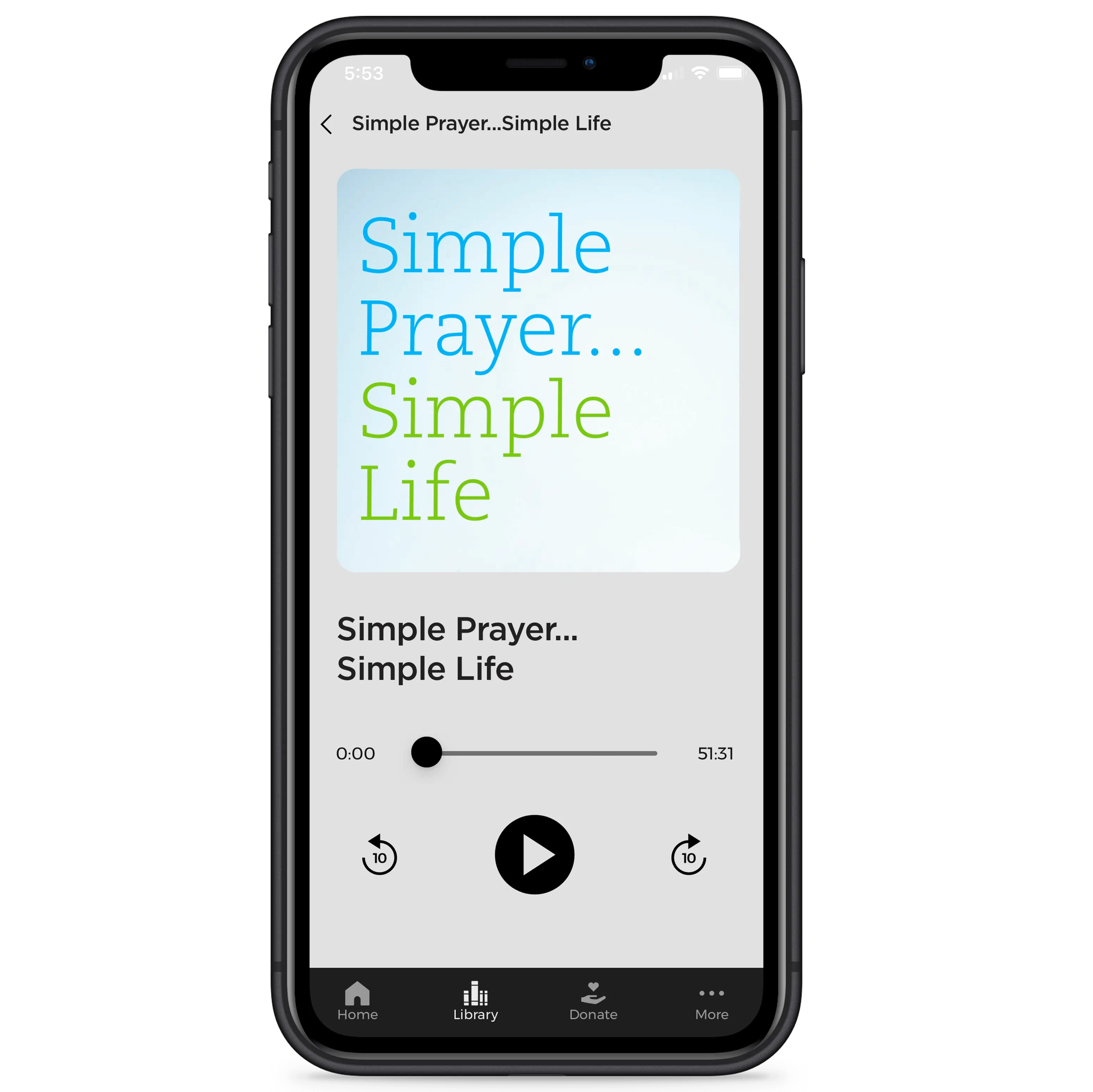 Simple Prayer...Simple Life - Digital Audio Teaching