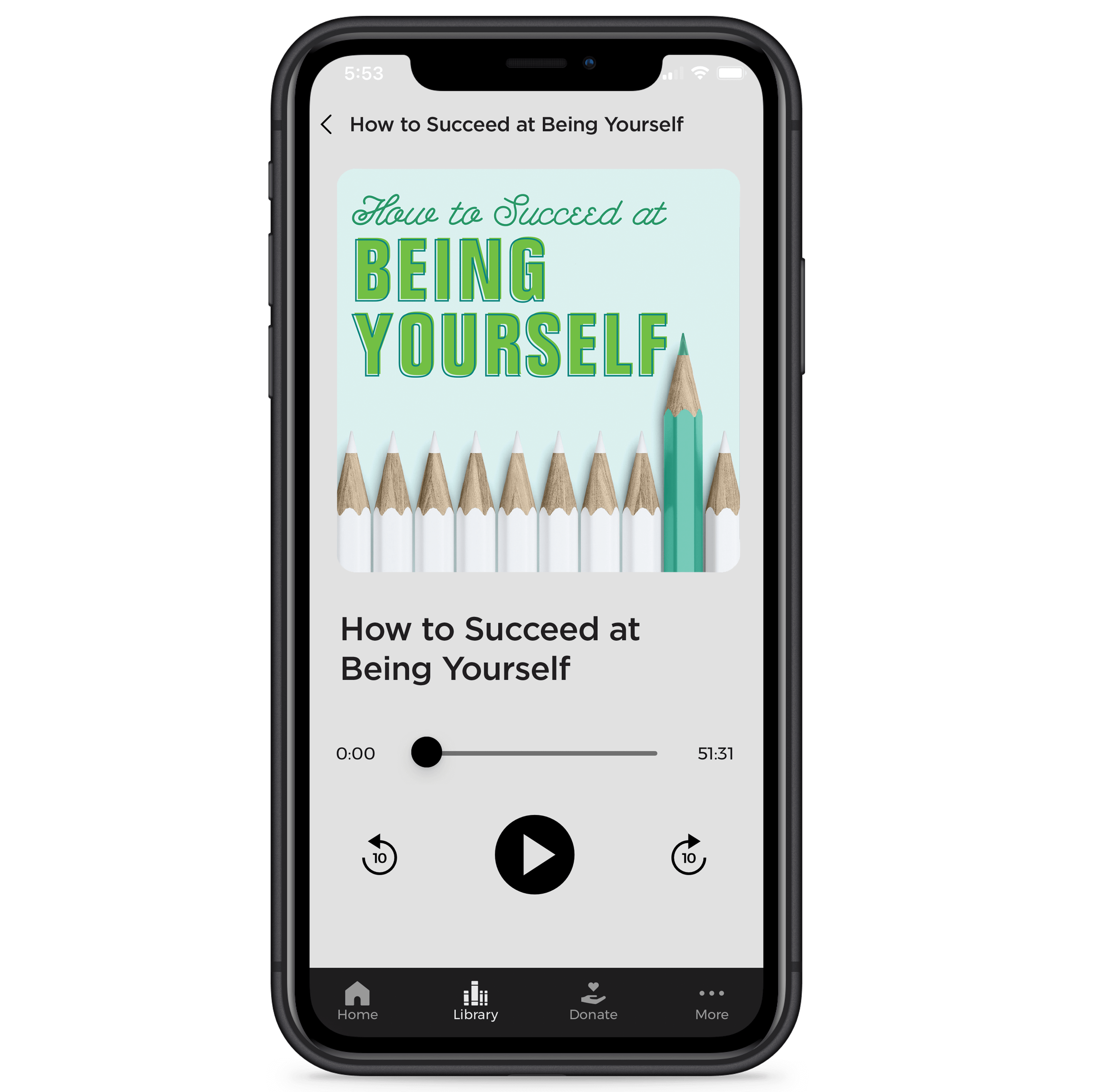How to Succeed at Being Yourself - Digital Audio Teaching