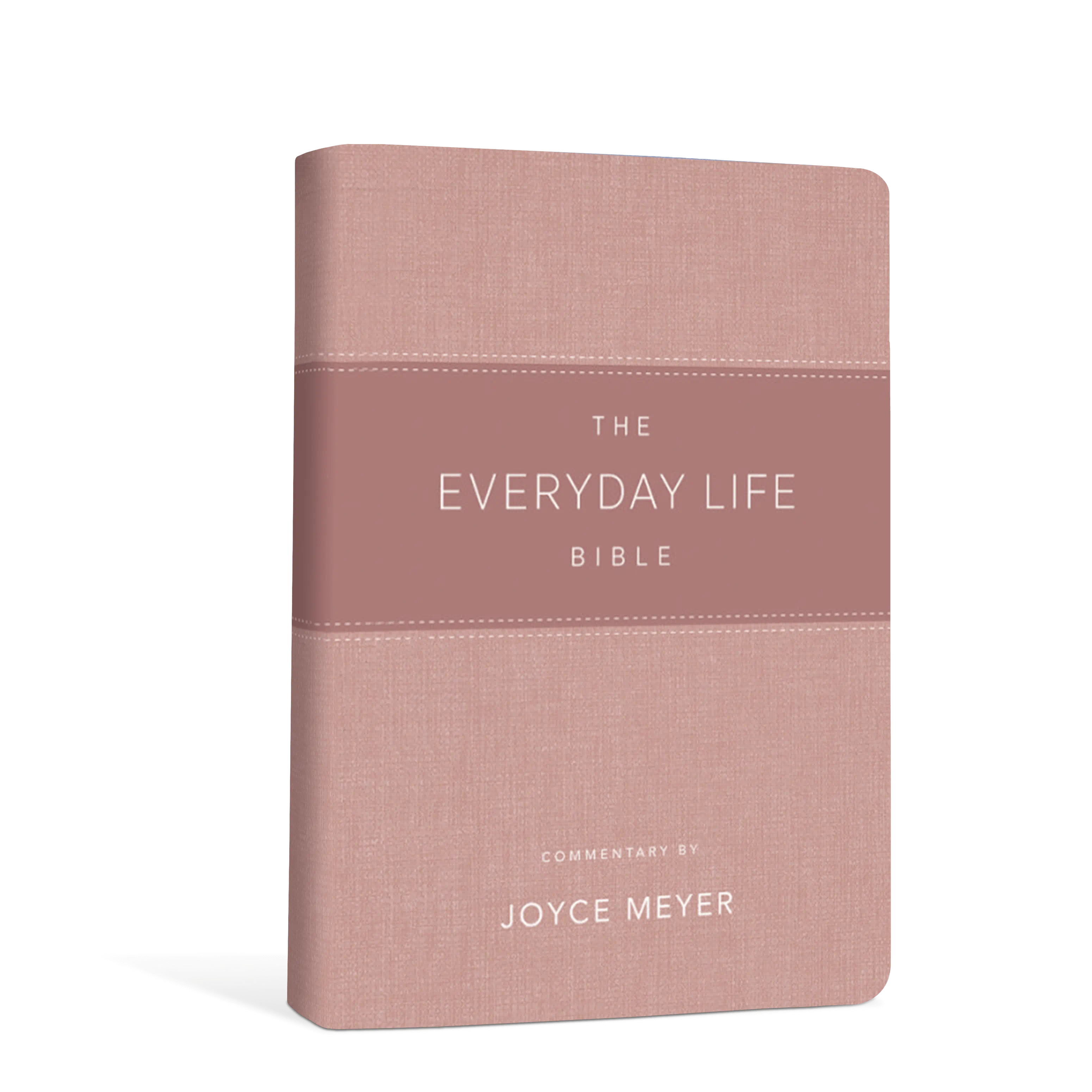 The Everyday Life Bible (Blush Leatherluxe)