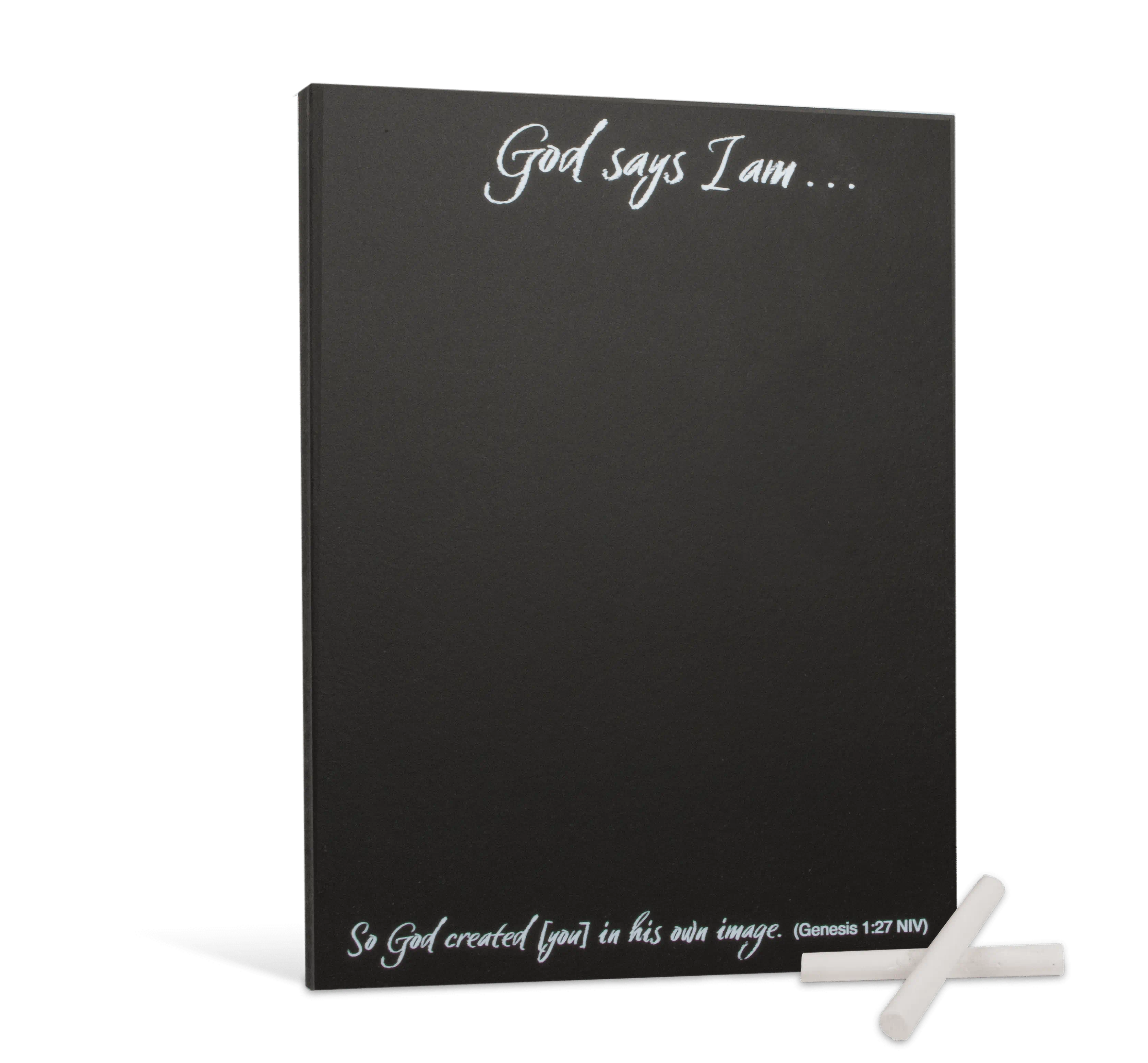 Chalkboard and Chalk