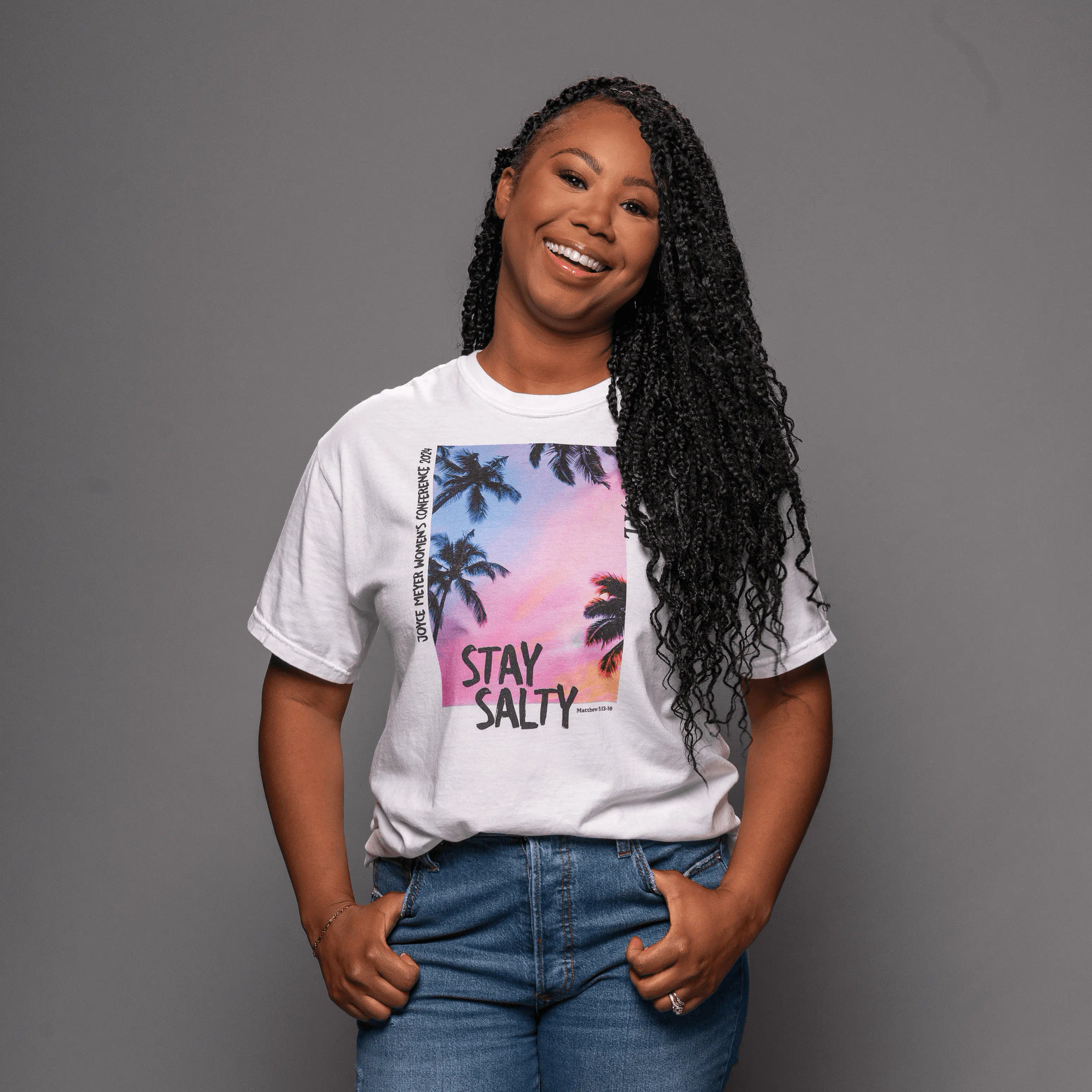 Stay Salty – Tampa 2024, White Short Sleeve